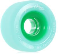 Blood Orange Morgan Pro Longboard Wheels - seafoam/green core (80a)