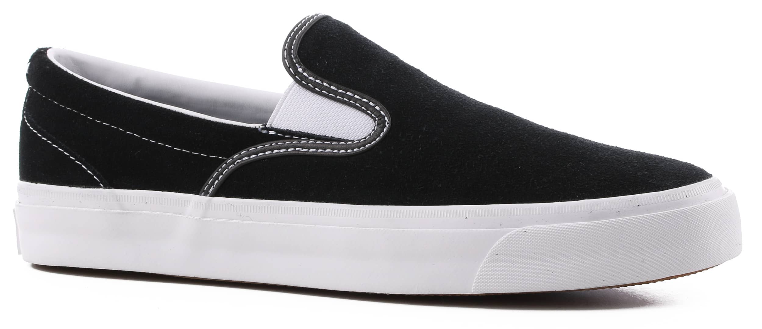 Converse One Star CC Slip-On Shoes - black/white/white | Tactics