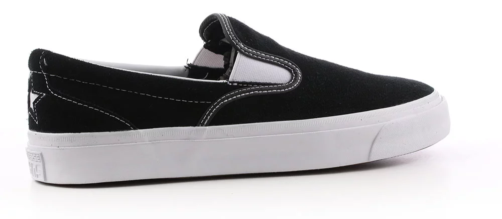 cartucho aceptable raspador Converse One Star CC Slip-On Shoes - black/white/white - Free Shipping |  Tactics