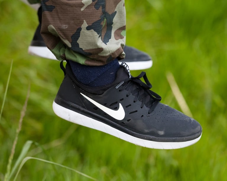 Nike SB Nyjah Free Skate Shoes Wear 