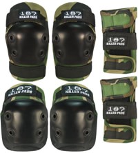 187 Killer Pads Six Pack Junior Pad Set - camo