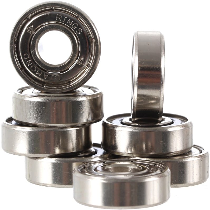 Diamond Supply Co Rings Hella Fast Titanium Skateboard Bearings Tactics