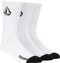 Volcom Full Stone Sock 3-Pack - white