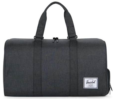 herschel grey duffle bag