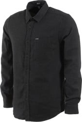 Volcom Caden Solid Flannel Shirt - black