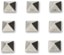 DAKINE Pyramid Studs Traction - chrome