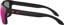 Oakley Holbrook Sunglasses - matte black/red iridium lens - side