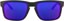Oakley Holbrook Sunglasses - matte black/red iridium lens - front