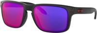 Oakley Holbrook Sunglasses - matte black/red iridium lens