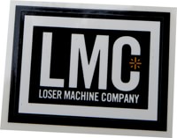 Loser Machine LMC Alleyway Large Sticker - assorted