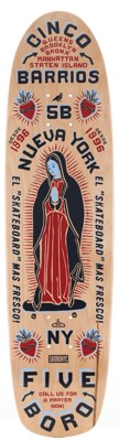 5boro Cinco Barrios Cruiser Large 8.0 Skateboard Deck - view large