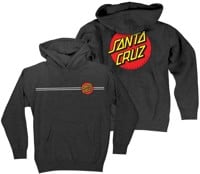 Santa Cruz Kids Classic Dot Hoodie - charcoal heather