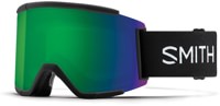Smith Squad XL ChromaPop Goggles + Bonus Lens 2022 - black/sun green mirror lens + storm rose flash lens