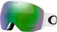 Oakley Flight Deck L Goggles - matte white/prizm jade iridium lens