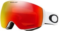 Oakley Flight Deck M Goggles - matte white/prizm torch iridium lens