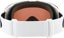 Oakley Flight Deck M Goggles - matte white/prizm torch iridium lens - reverse