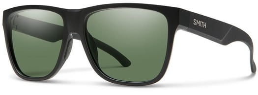 Smith Lowdown XL 2 Polarized Sunglasses - matte black/chromapop gray green polarized lens - view large