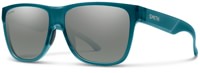Smith Lowdown XL 2 Polarized Sunglasses - matte crystal deep forest/chromapop polarized platinum lens