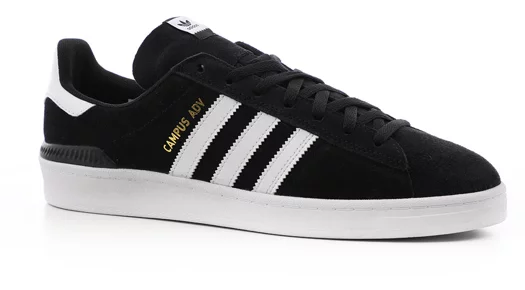 Adidas Campus ADV Skate Shoes - black/white/white