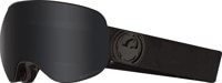 Dragon X2 Goggles + Bonus Lens - knight rider/dark smoke + luma flash blue + luma rose lens