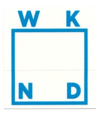WKND Logo Sticker - blue