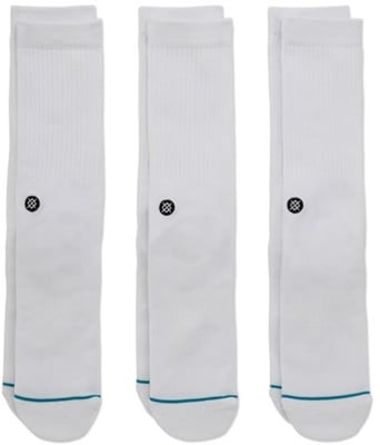 Stance Icon 3-Pack Sock - white - view large