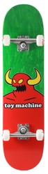 Toy Machine Monster 7.375 Mini Complete Skateboard - green