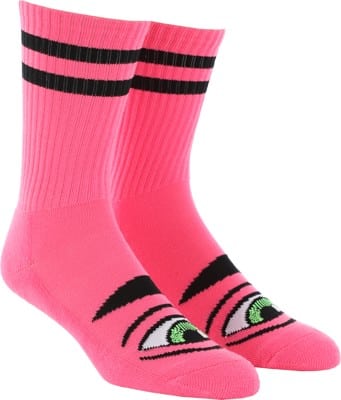Toy Machine Sect Eye Sock - pink - view large