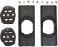 Spark R&D Spark Solid Board Pucks - black