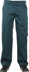 Theories Stamp Work Pants - scarab green