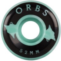 Orbs Specters Skateboard Wheels - teal/white swirls (99a)