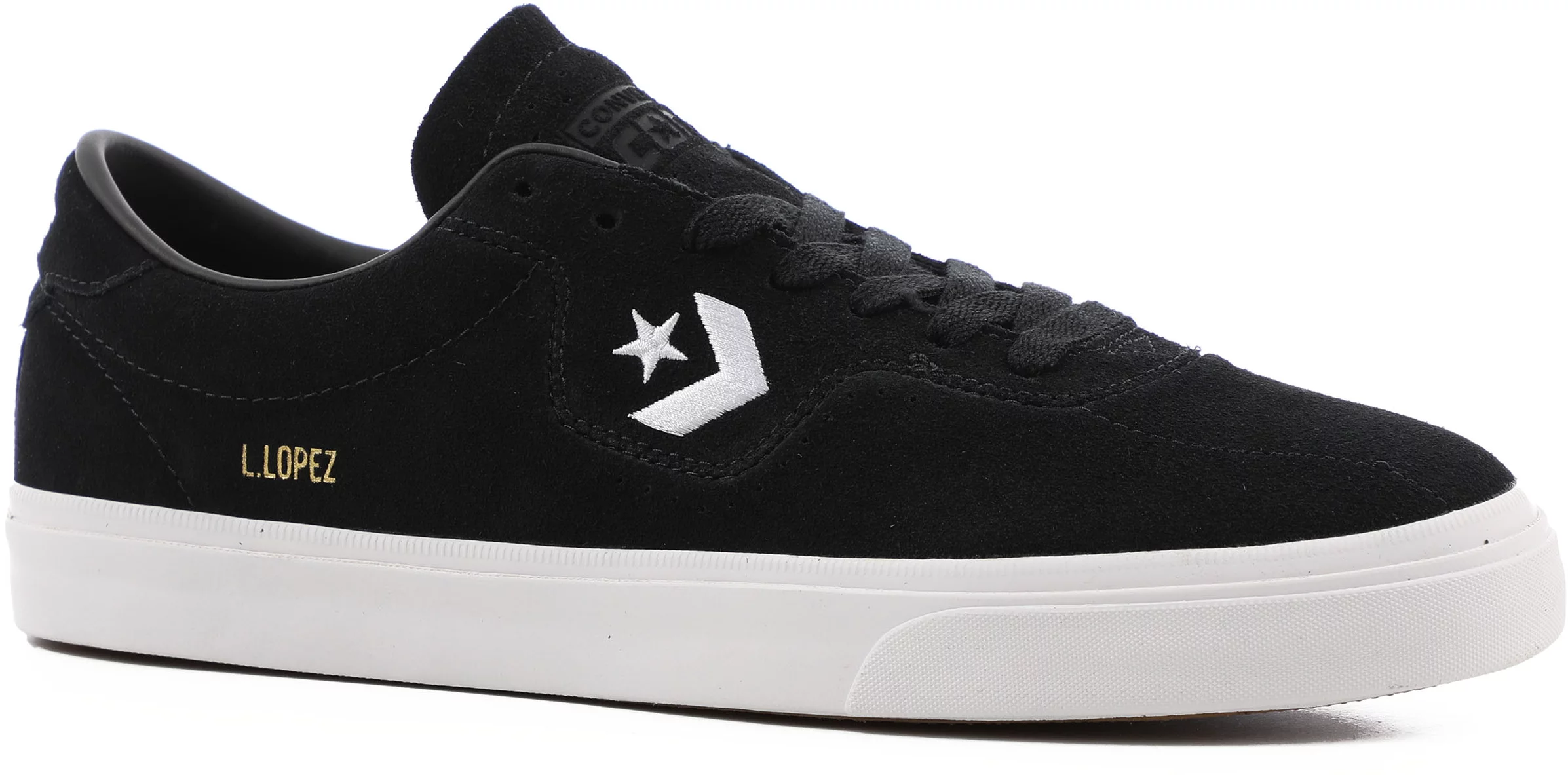 Spektakel Ochtend gymnastiek Extreme armoede Converse Louie Lopez Pro Skate Shoes - black/black/white - Free Shipping |  Tactics