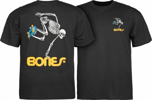 Powell Peralta Kids Skate Skeleton T-Shirt - black - view large