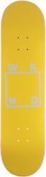 WKND Logo 8.0 Skateboard Deck - yellow