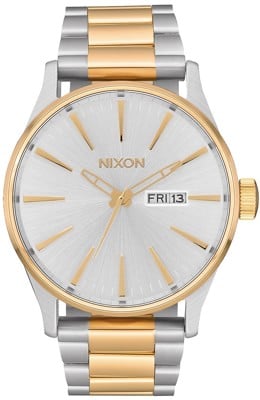Nixon Sentry SS Watch - silver/gold - view large