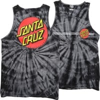 Santa Cruz Classic Dot Tank - spider black