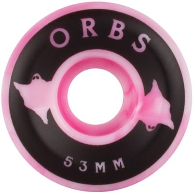 Orbs Specters Skateboard Wheels - pink/white swirl (99a) - view large