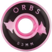 Orbs Specters Skateboard Wheels - pink/white swirl (99a)