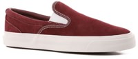 Converse One Star CC Slip-On Shoes - dark burgundy/white/white
