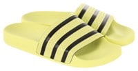 Adidas Women's Originals Adilette W Slide Sandals - ice yellow/ice yellow/core black