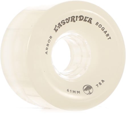 Arbor Bogart Easy Rider Series Longboard Wheels - ghost white v2 (78a) - view large