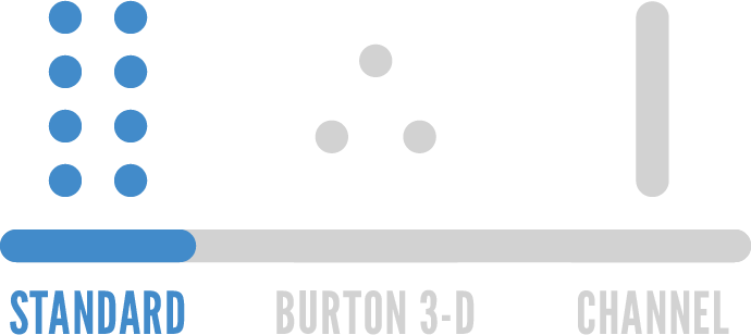 Switchback Bindings Size Chart