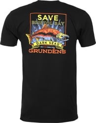Dark Seas Grundens x DS Save Bristol Bay T-Shirt - black