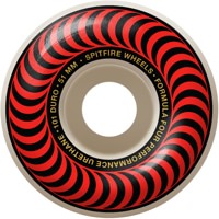 Spitfire Formula Four Classic Skateboard Wheels - white/red classic swirl (101d)