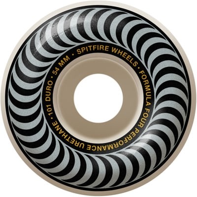 Spitfire Formula Four Classic Skateboard Wheels - white/silver classic swirl (101d) - view large