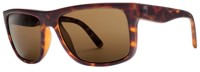 Electric Swingarm Polarized Sunglasses - matte tort/ohm polarized bronze lens