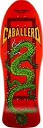 Powell Peralta Caballero Chinese Dragon 10.0 Skateboard Deck - red
