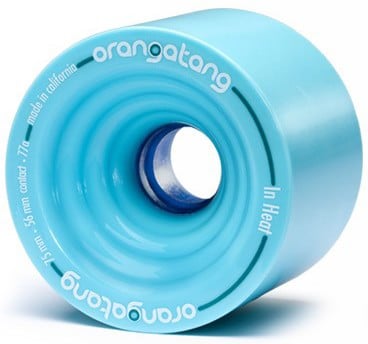 Orangatang In Heat Carving/Race Longboard Wheels - blue (77a) - view large