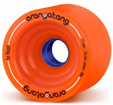 Orangatang In Heat Carving/Race Longboard Wheels - orange (80a) - view large