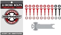 Independent Genuine Parts Phillips Mounting Hardware + Tool - red/black